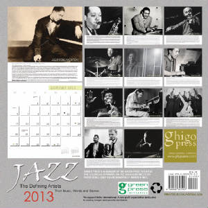 JAZ CALENDAR 2013