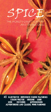 Spice cards, spice calendars and spice education for the gourmet looking to learn about spices and cooking with spices.